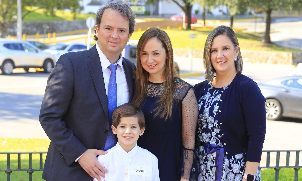 José Luis Quiroga, Carolina Quiroga, Daniel Quiroga y Lorena Garza de Quiroga  / Foto: Omar Valdez