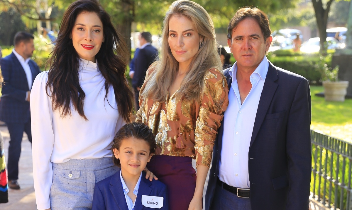Arlene Valdés, Astrid Valdés de De la Peña, Ricardo De la Peña y Bruno De la Peña / Foto: Omar Valdez