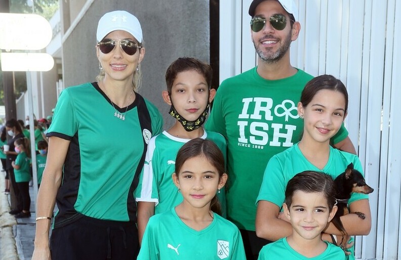 Adriana Franco de Saide, Raúl Saide Franco, Raúl Saide, Alina Saide, Ivana Saide e Iker Saide