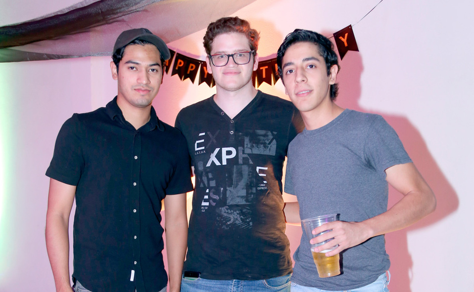 Iván, Daniel y Kevin