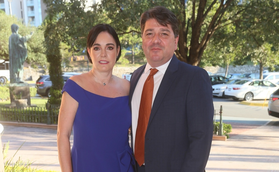 Joana Aldape de Martínez y Marco Martínez / Foto: Omar Valdez