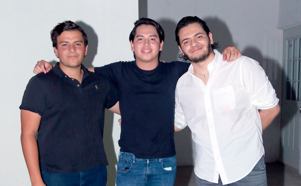 Omar, Juan Carlos y Diego
