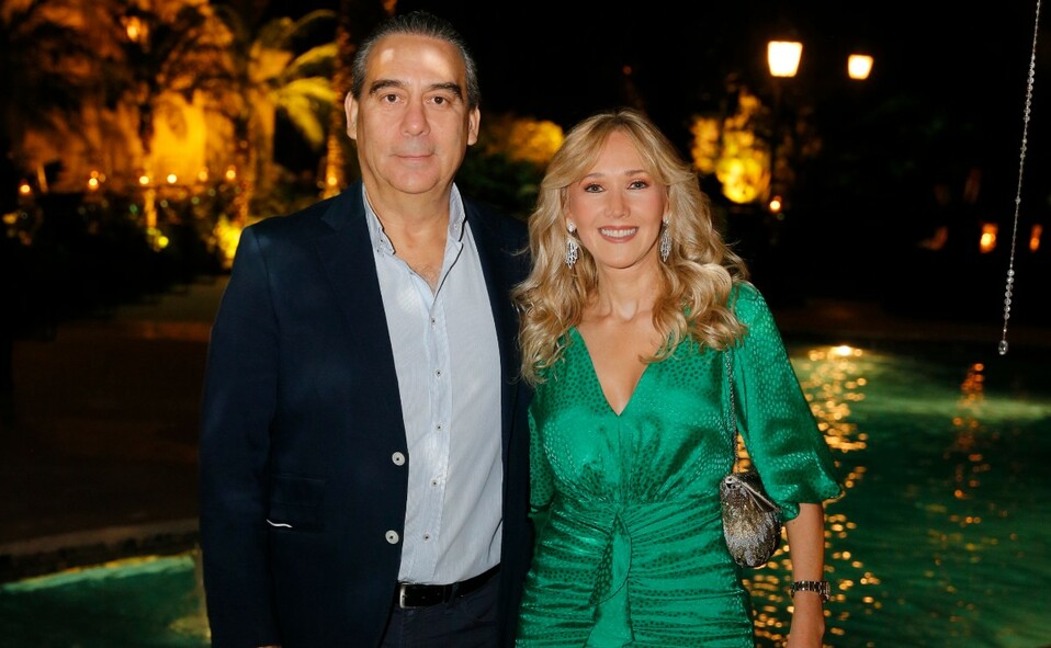 Alberto Garza y Lorena Gutiérrez de Garza. FOTO: DANIEL SALDÍVAR