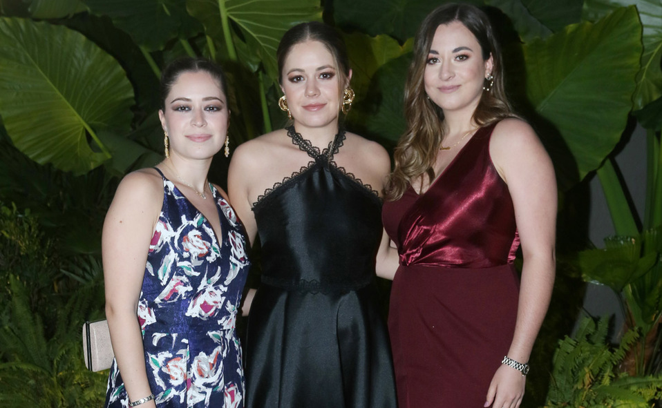 Andrea Garza, Paulina Garza y Camila Garza / Fotos: Omar Valdez