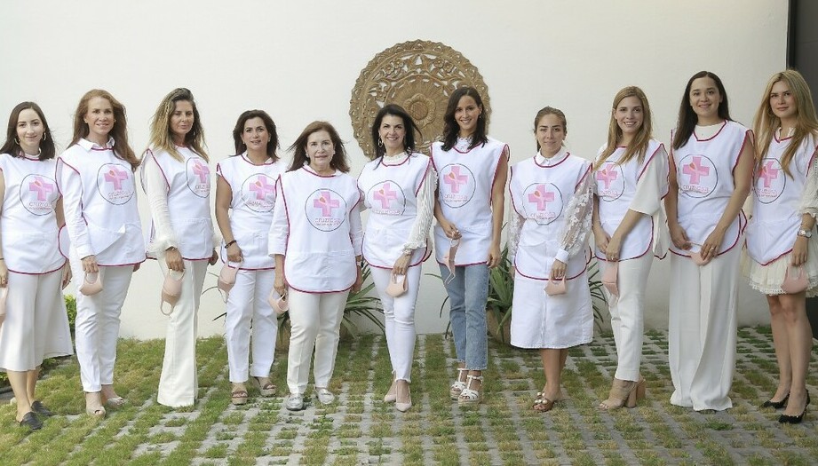 El Comité de la Cruz Rosa A.B.P. trabaja incansablemente en la lucha contra el cáncer en la mujer. FOTO: DANIEL SALDÍVAR