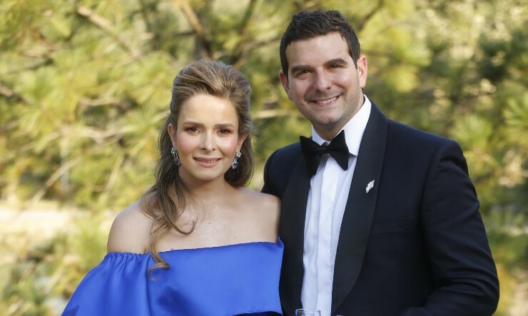 Cristina Charur de Marcos y Adrián Marcos