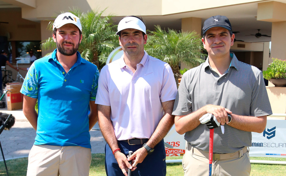 Javier, Ricardo y Alejandro
