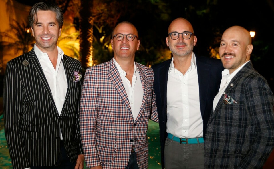 Manuel Maciel, Manuel Lasheras, Edmundo Salinas y José Adrián Moreno.FOTO: DANIEL SALDÍVAR