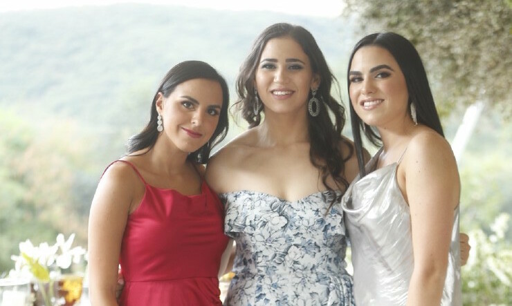 Regina Khalaf, Liz Vidal e Isabella Khalaf