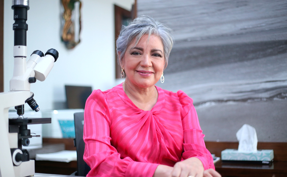 Yolanda Jaramillo habla de las nuevas medidas que tomará Mujeres Salvando Mujeres, A.C. (Fotos: Jaime Jiménez)