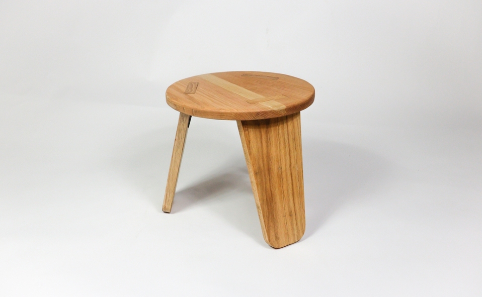 Para su elaboración utilizaron solamente un tablón de madera sólida de menos de dos metros. (Imágenes: Regina Garza y Gabriela Petterson).