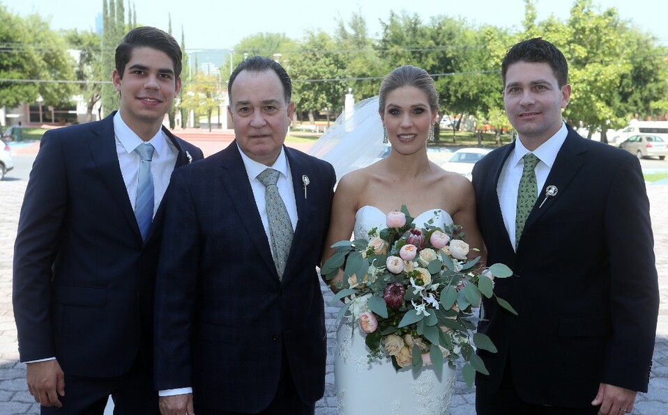 Juan Pablo Ortiz, Pedro Ortiz, Patricia Ortiz y Pedro Ortiz / Foto: Daniel Saldívar
