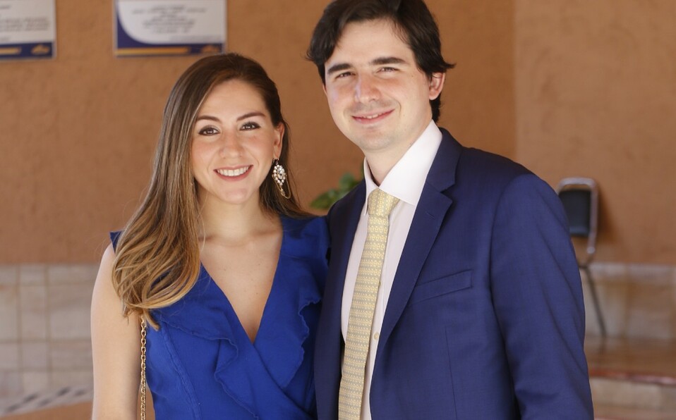 Valeria Ochoa de Sahagún y David Sahagún / Foto: Daniel Saldívar