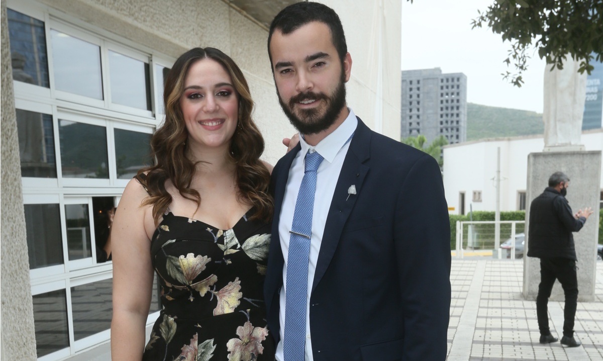 Viviana Villarreal y Adrián Santos / Foto: Omar Valdez