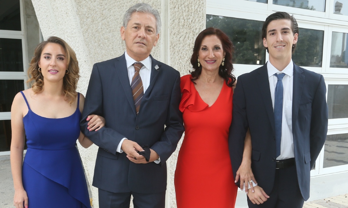 Bárbara Elizondo, Adán Elizondo, Liliana Marcos de Elizondo y Pablo Elizondo / Foto: Omar Valdez
