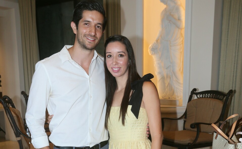 Luis Treviño y Claudia Azcárraga. FOTO: OMAR VALDEZ