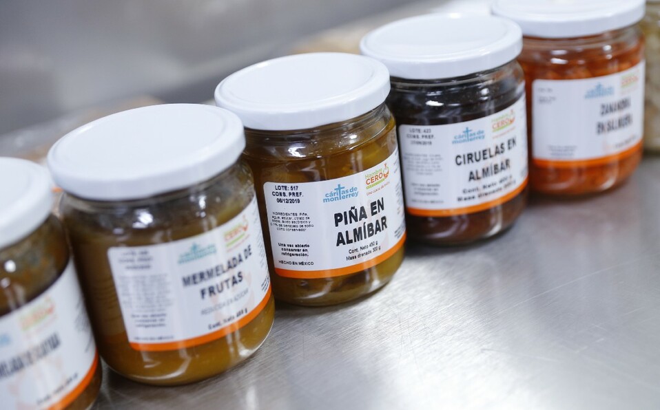 Productos generados en el Banco de Alimentos