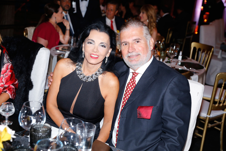 Mónica Galván de Morton y Gustavo Morton