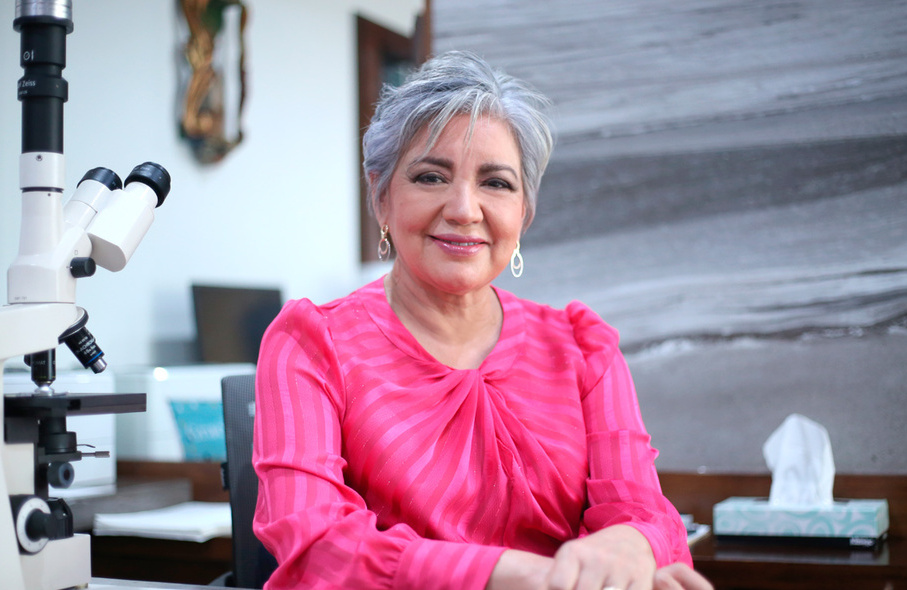 Yolanda Jaramillo habla de las nuevas medidas que tomará Mujeres Salvando Mujeres, A.C. (Fotos: Jaime Jiménez)