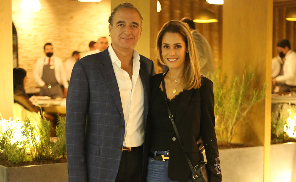 Guillermo Arenas y Astrid de Arenas. Foto: Aarón Solís