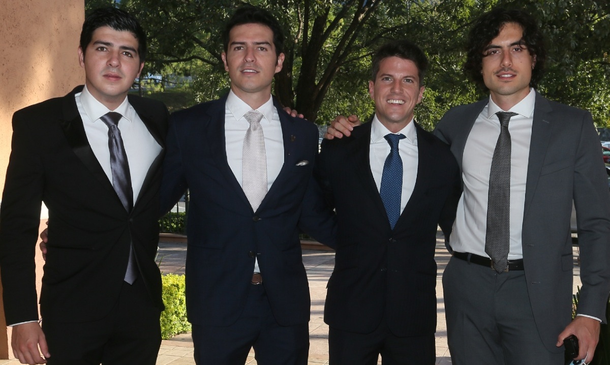 Marcelo Cavazos, Miguel Cavazos, Luis Cuntin y Adalberto Arce  / Foto: Omar Valdez
