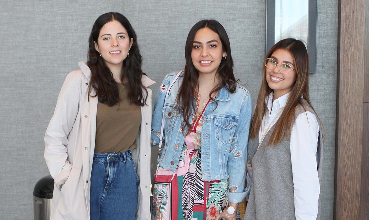 Eliza Félix, Bibiana Segura e Isela Corina Villalobos