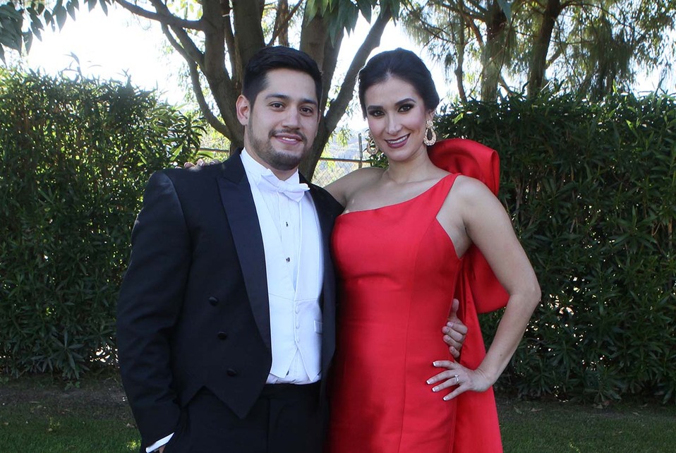 Aiko Llamas y Alberto Ramírez