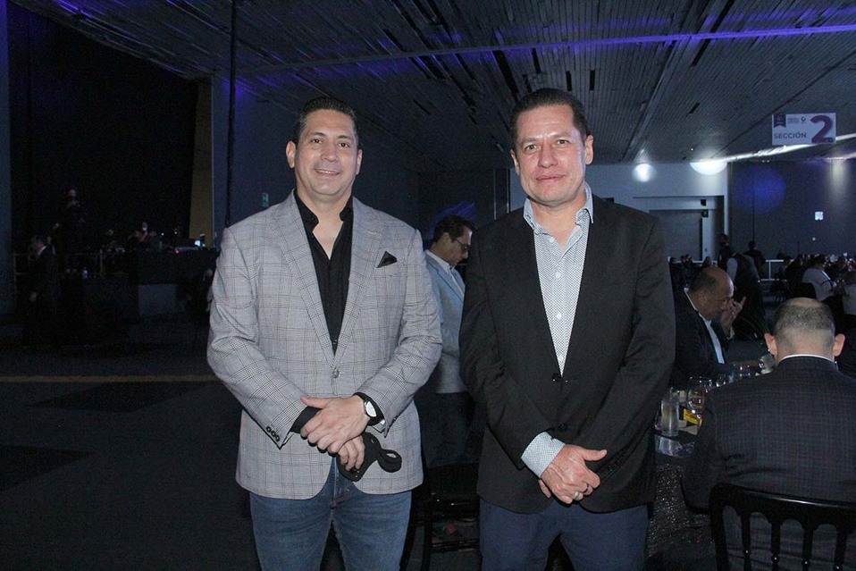 Aldo de Anda y César Díaz.