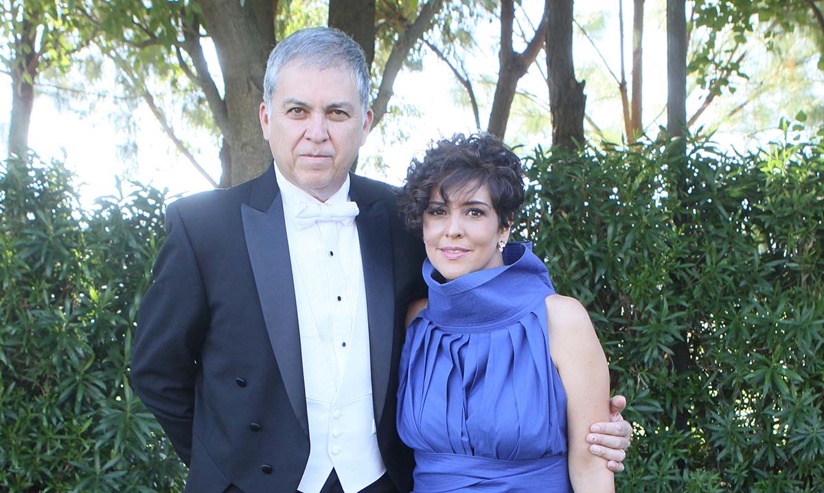 Javier Alvarez y Adriana Núñez