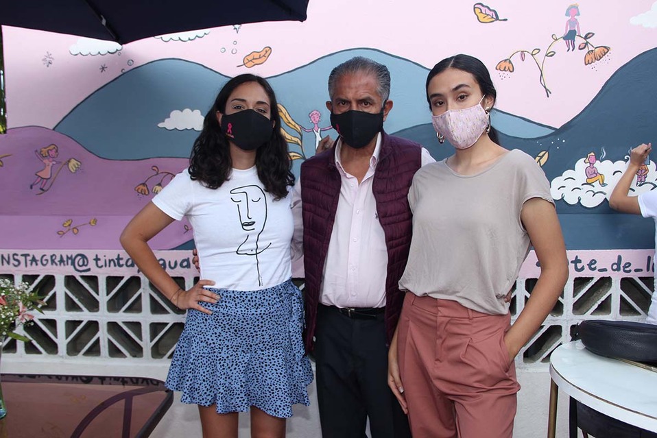 Julieta Alvarado, Jorge Alvarado y Fátima Alvarado