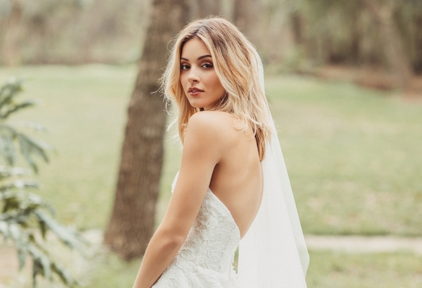 Mariana Rodríguez, recordando sus días de novia