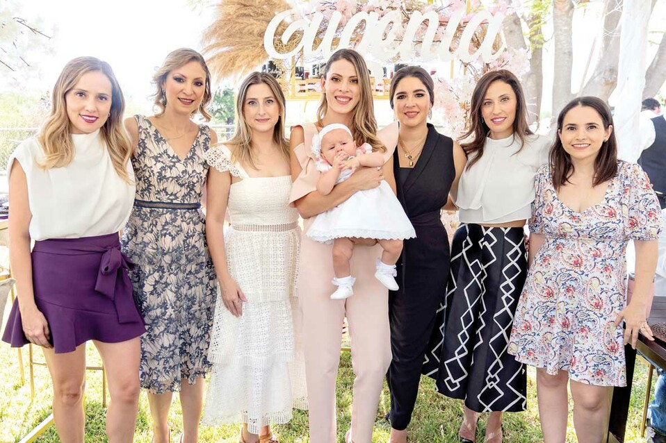 Priscila Darwing, Irasema García, Cinthya Gracia, Daniela García, Karina Flores, Gina de León y Alejandra Álvarez / Fotos: Fabián Pérez