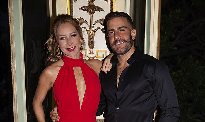 Geraldine Bazan y Jaime Bucay