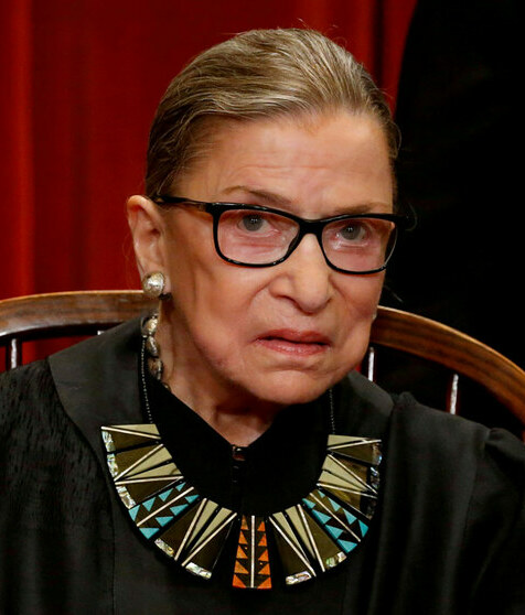 Ruth Bader fue una de las nueve mujeres en su clase en un salón de 500 hombres.