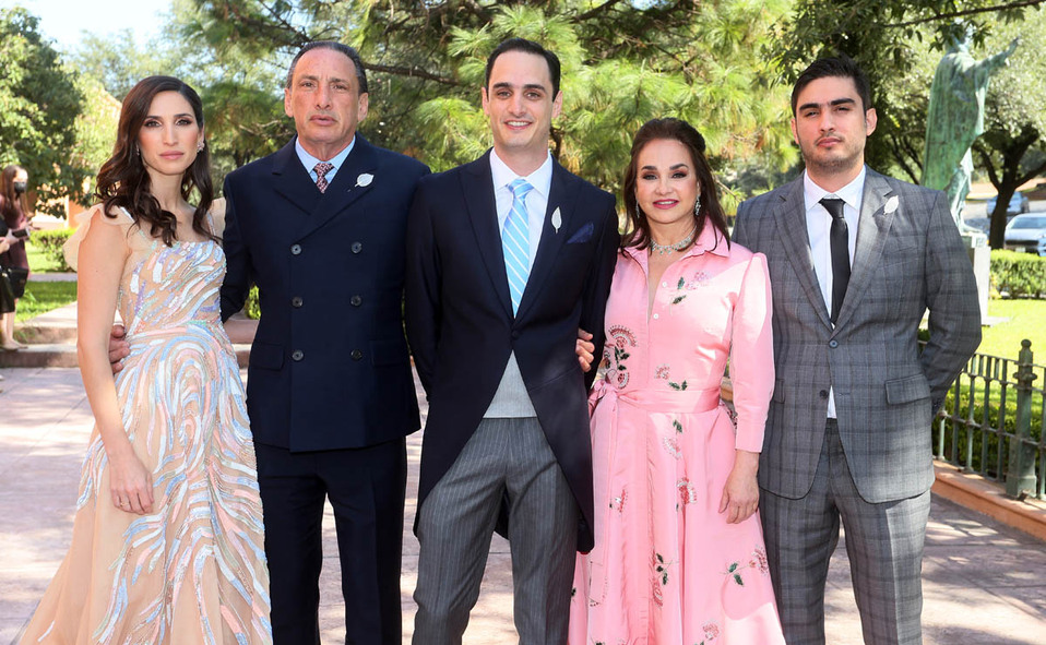 Priscila González, Arturo González, Gerardo González, Susana Rodríguez y Arturo González / Fotos: Omar Valdez