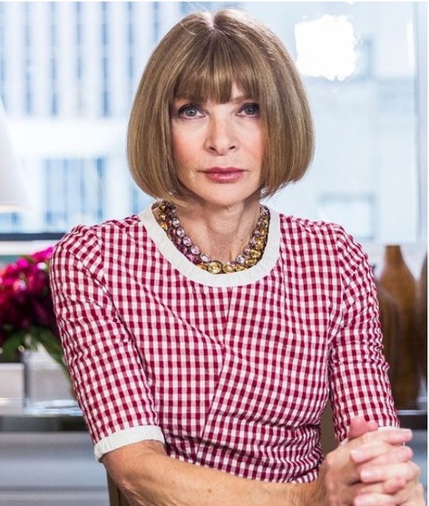Anna Wintour, la directora de Vogue, ¿inspiró El diablo viste a la moda? (Foto: Instagram)