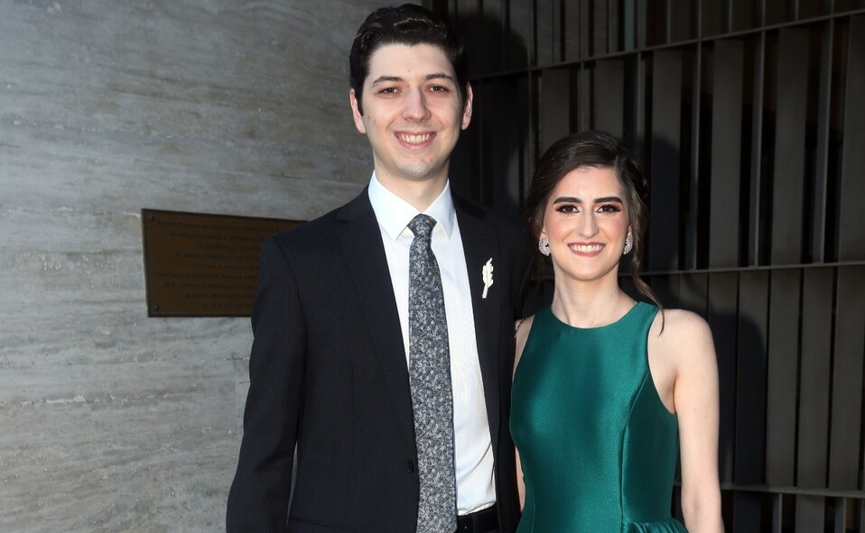Carlos Elizondo y Lucía Treviño. FOTO: OMAR VALDEZ