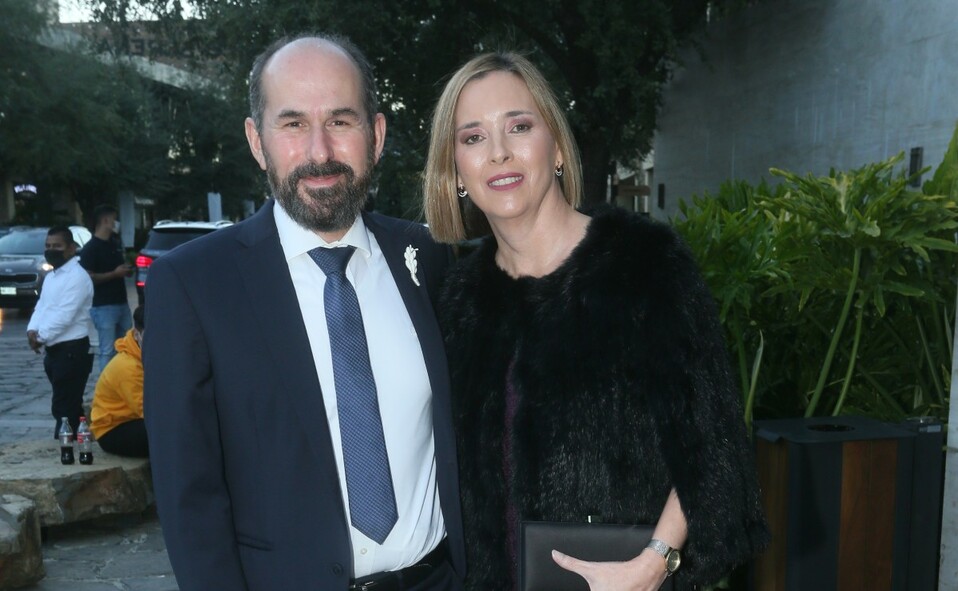 Joel González y Maru Martínez de González. FOTO: OMAR VALDEZ