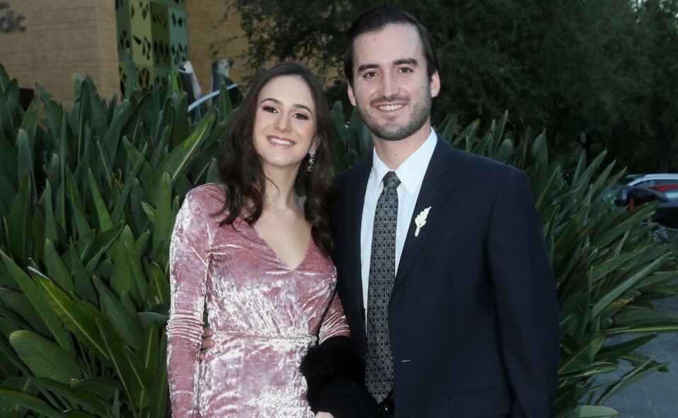 Luciana Elizondo y Eduardo Dillon. FOTO: OMAR VALDEZ