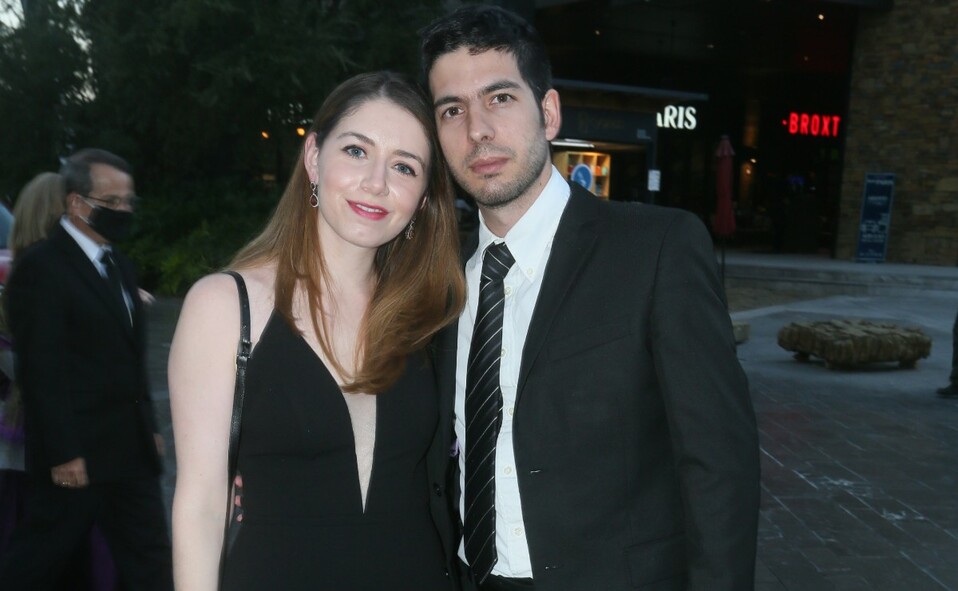 Paulina Elizondo y Santiago Martínez. FOTO: OMAR VALDEZ