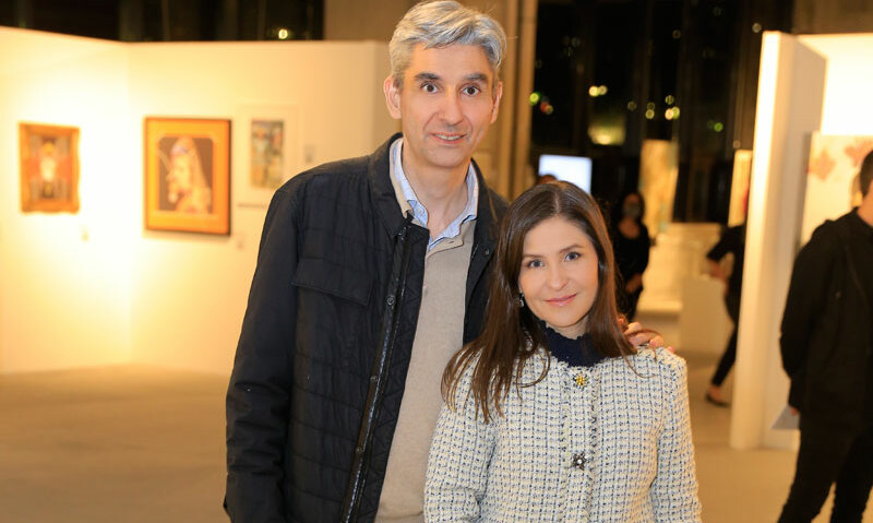 Alberto Ortiz y Érika Lankenau