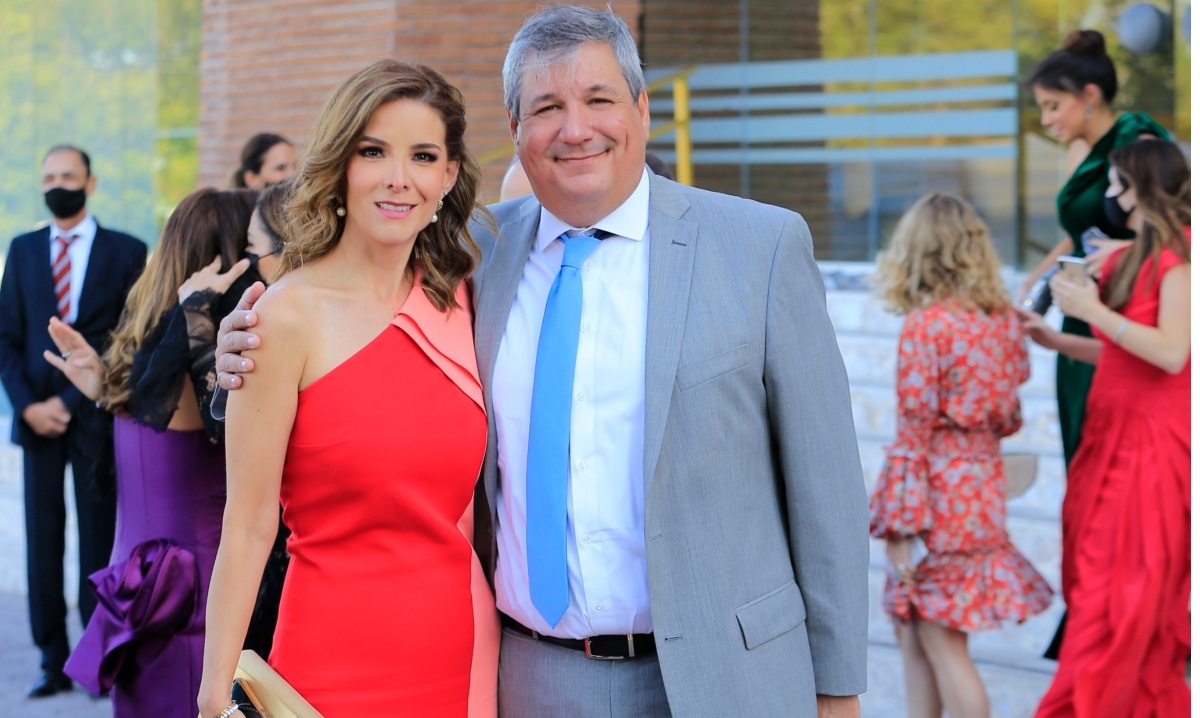 Mónica de De la Garza y Pedro De la Garza / Foto: Daniel Saldívar