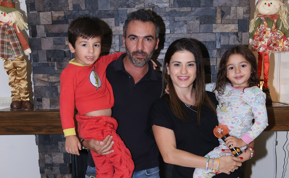 Federico, Federico, Lorena y Ana Valeria