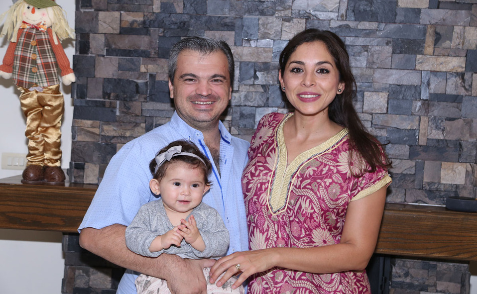 Fernando, Estefanía y Constanza