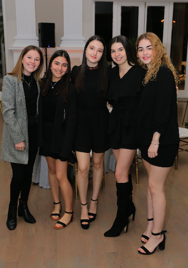 Jimena Benítez, Sofía Luna, Liliana Navarrete, Ivana Santos y Maki Serna