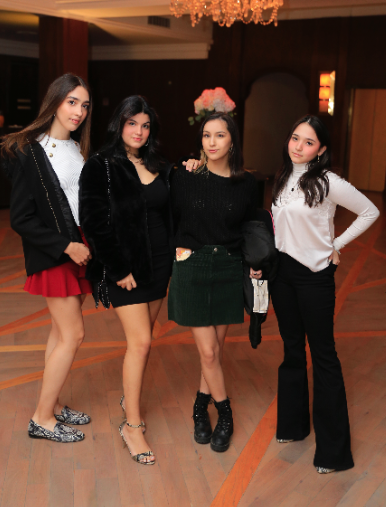 María Laura Dillon, Viviana Villarreal, Miranda García y Renata Lam
