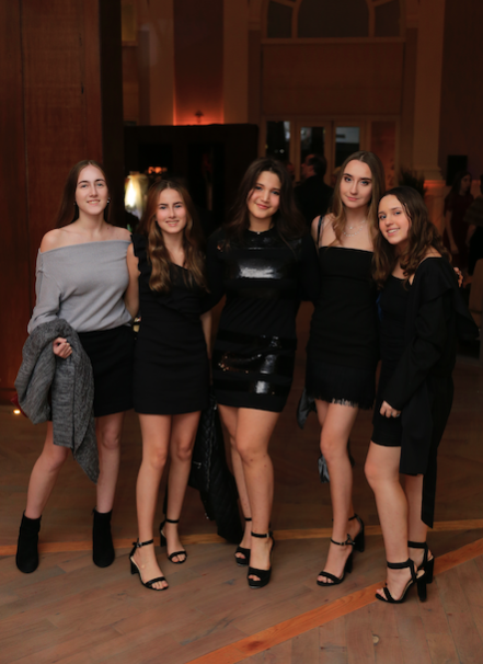 Sofía Pérez Maldonado, Paulina Arce, Esperanza García, Abril Quirós y Caty Arnaud
