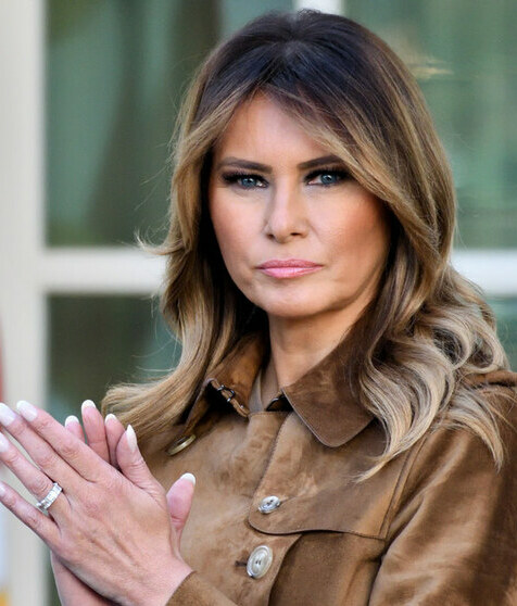 Melania Trump conoció a Donald Trump cuando ella tenía 28 años (Foto:Shutterstock).
