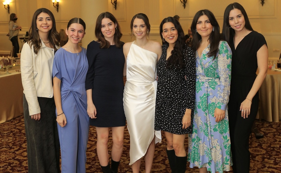 Sara Cárdenas, Catarina Belden, Regina Vela, Rosy Hinojosa, Mariana Flores, Valeria Melhem y Mónica Rodríguez / Foto: Daniel Saldívar