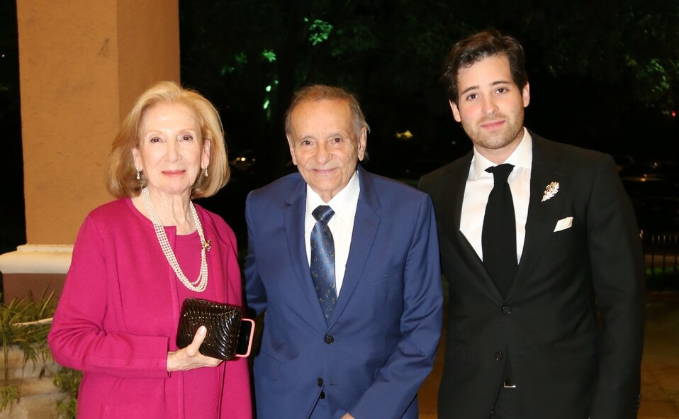 Amparo Gutiérrez de Córdova, Raúl Córdova y Javier Gutiérrez. FOTO: DANIEL SALDÍVAR
